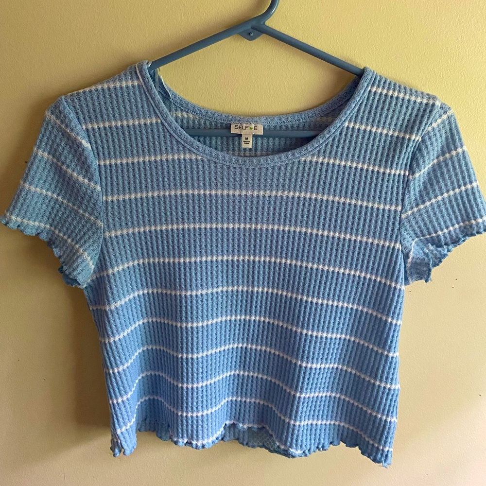 cropped tee